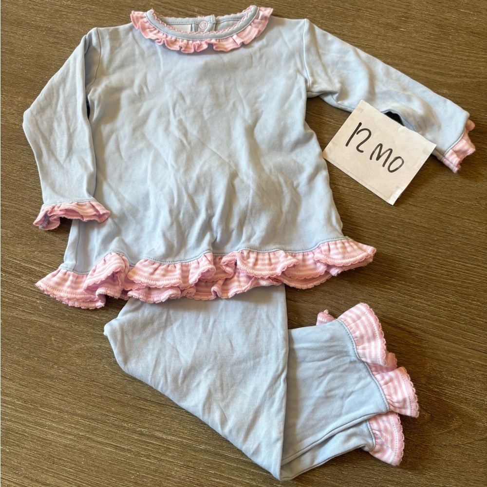 Squiggles pant set - size 12 mo